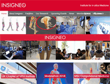 Tablet Screenshot of insigneo.org